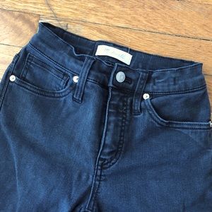 Madewell Black Skinny Jeans